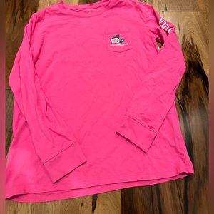 Girls Size 14 Christmas Vineyard Vines Tee
